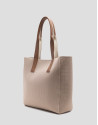 Bolso de hombro Zendaya Hobo Midi punto beige | Roberto Verino