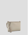 Bolso de hombro Dafne Messenger nailon beige | Roberto Verino