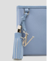 Bolso de hombro Dafne Messenger nailon azul ... | Roberto Verino