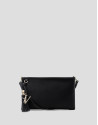 Bolso de hombro Dafne Messenger nailon negra | Roberto Verino