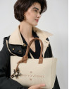 Bolso de mano Zendaya Satchel punto crudo | Roberto Verino