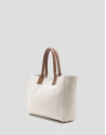 Bolso de mano Zendaya Satchel punto crudo | Roberto Verino