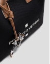 Bolso de mano Zendaya Satchel punto negro | Roberto Verino