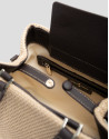 Vera Bucket bag in beige and brown leather | Roberto Verino