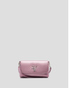 Rita Metal pink handbag - Woman - SS2026 | Roberto Verino