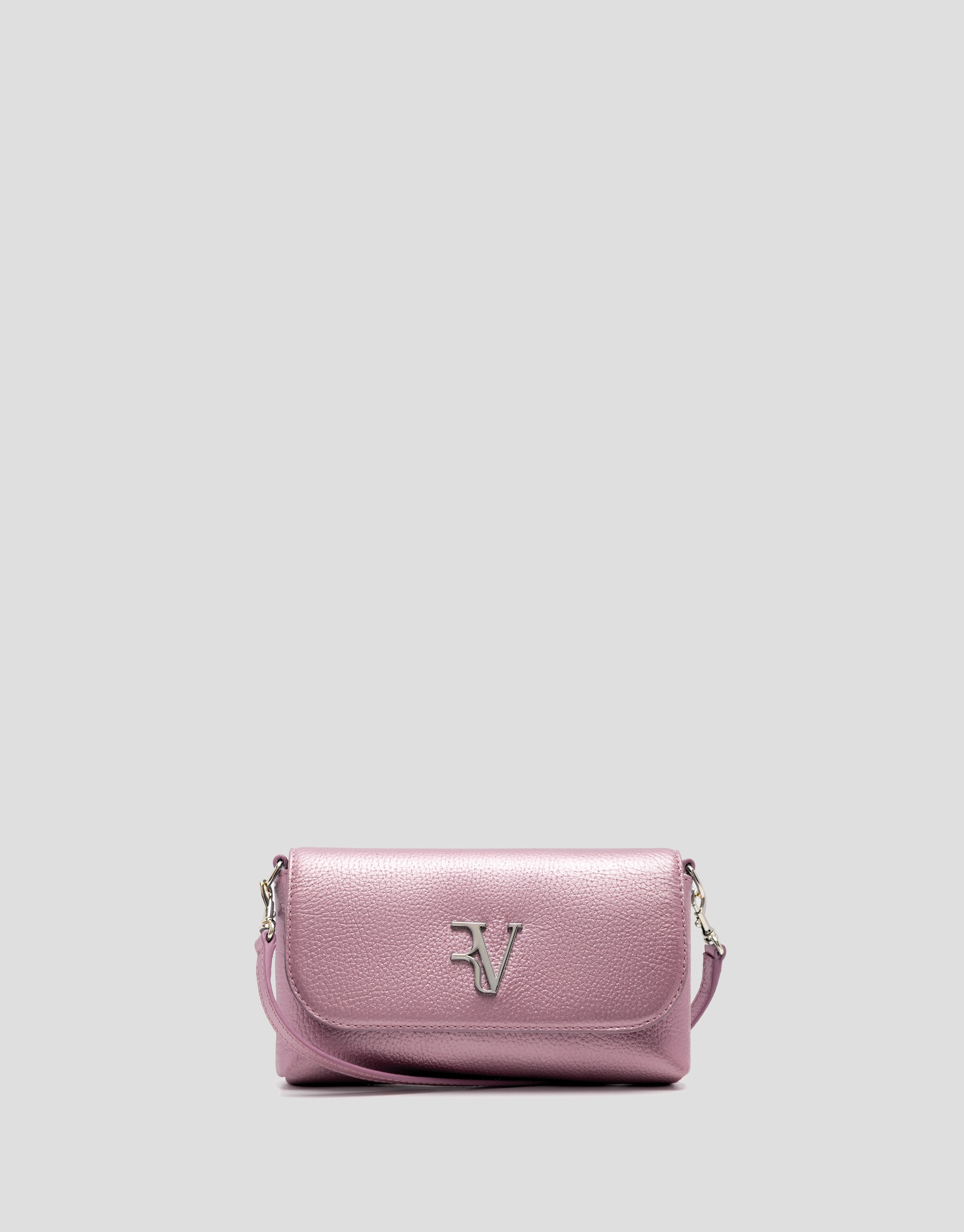 Bolso de mano Rita Metal rosa - Mujer - PV2026 | Roberto Verino