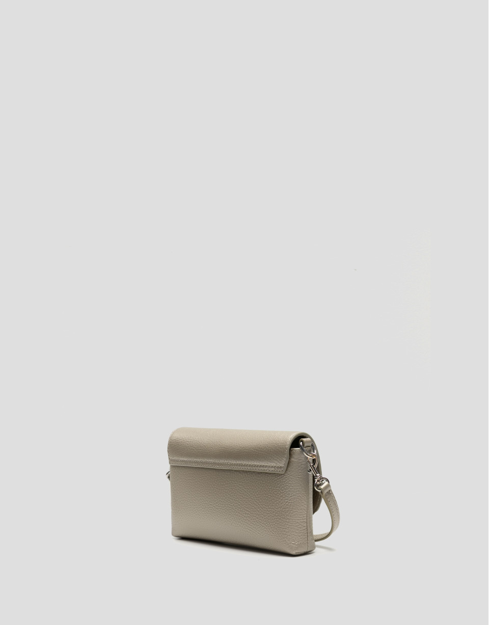 Rita Metal clutch bag in gold - Woman - SS2026 | Roberto Verino