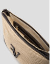 Vera Messenger bag in beige and brown leather | Roberto Verino