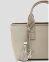 Bolso de mano Dafne Mini nailon beige - Mujer | Roberto Verino