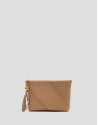 Bolso bandolera Clara Messenger piel cámel | Roberto Verino