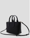 Dafne Mini black nylon handbag - Woman - SS2026 | Roberto Verino