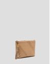 Clara Messenger camel leather shoulder bag | Roberto Verino
