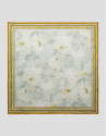 Green silk scarf with floral print - Woman | Roberto Verino