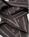 Bandana triangular seda marrón cachemires ... | Roberto Verino