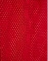 Straight-leg trousers in red floral piqué | Roberto Verino