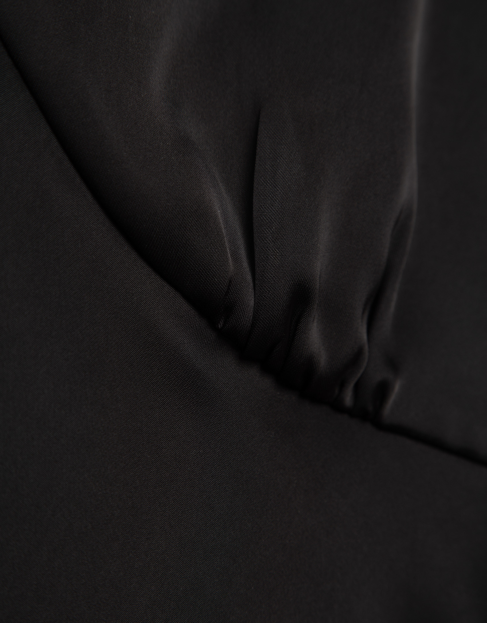 Black strappy slip dress - Woman - SS2026 | Roberto Verino