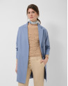 Abrigo gabardina oversize azul - Mujer - PV2026 | Roberto Verino