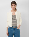 Chaqueta jacquard espiga blanca - Mujer | Roberto Verino