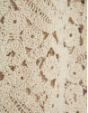 Beige openwork knit jumper - Woman - SS2026 | Roberto Verino