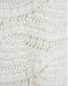 Ecru long-sleeved wave pattern jumper - Woman | Roberto Verino