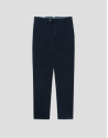 Navy blue dyed chino trousers - Man - SS2026 | Roberto Verino