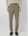 Khaki technical separate trousers - Man | Roberto Verino