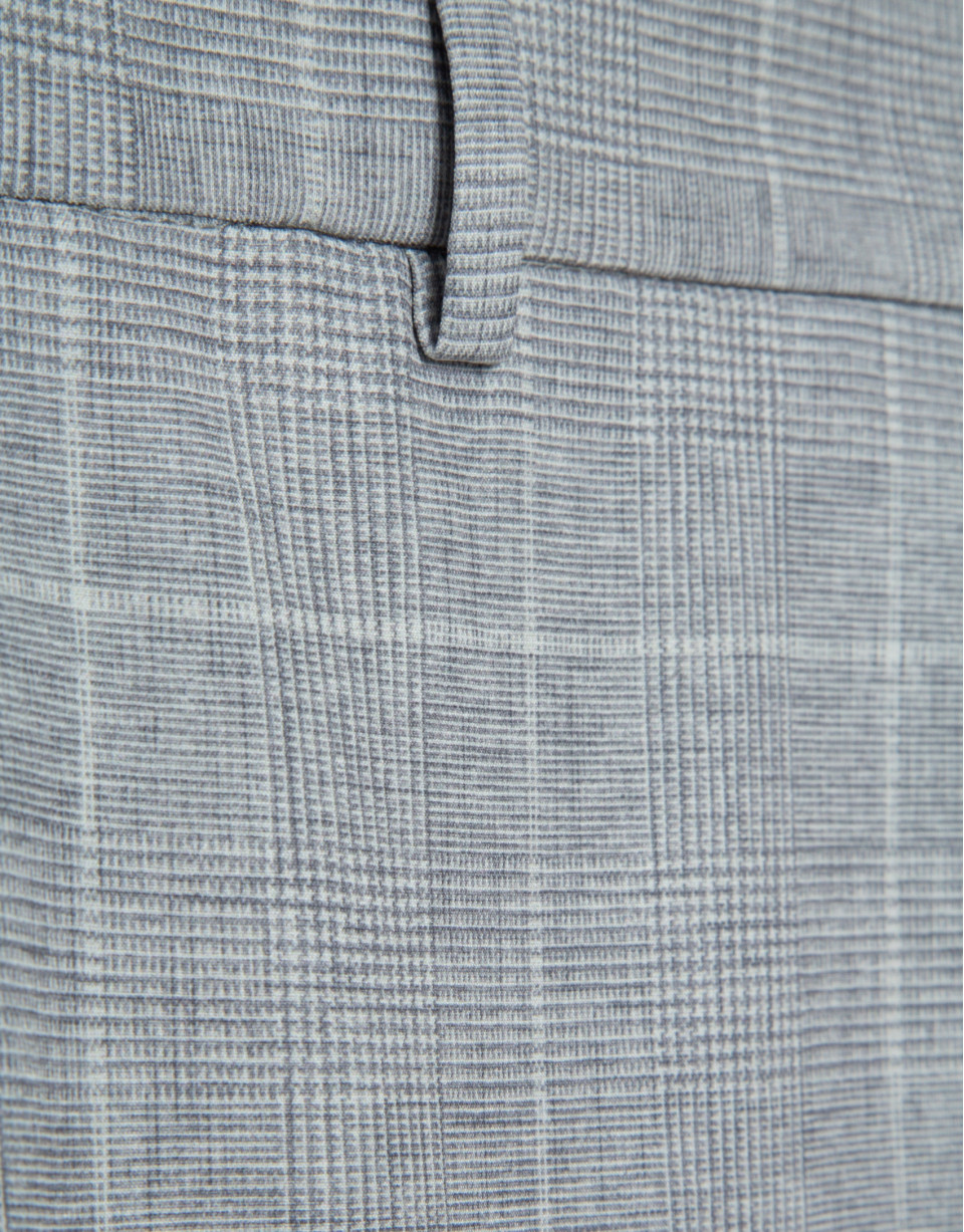 Separate grey checked trousers - Man - SS2026 | Roberto Verino