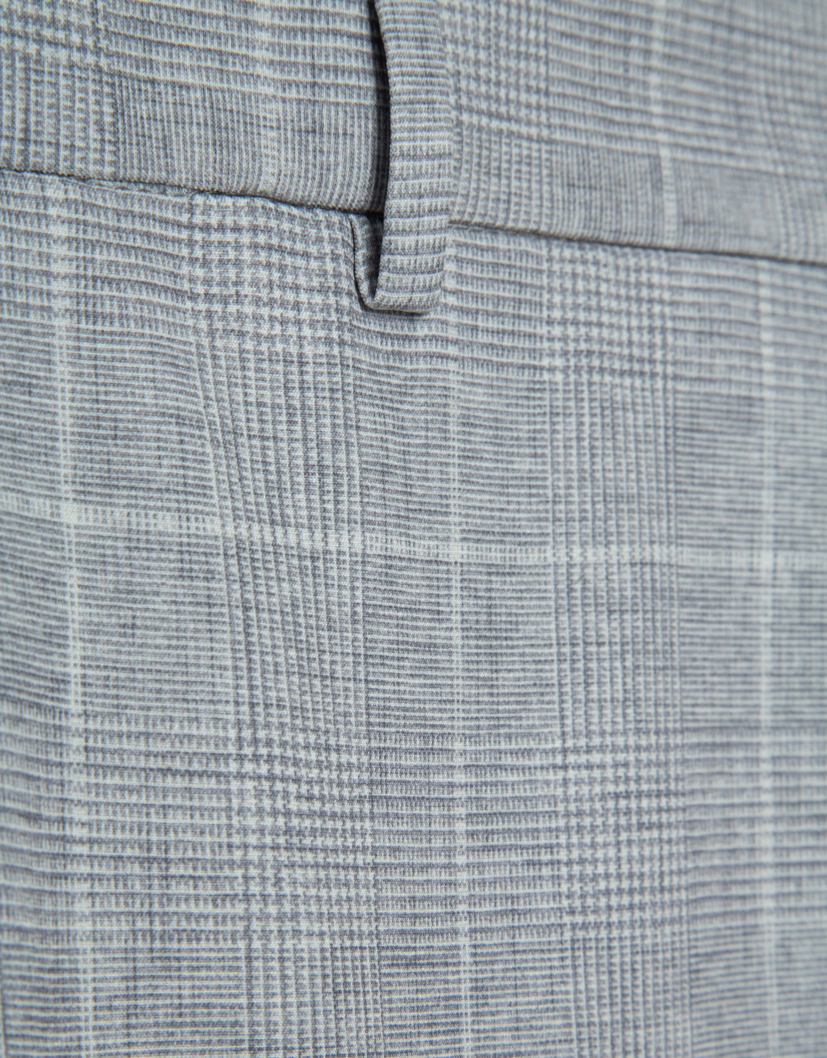 Separate grey checked trousers - Man - SS2026 | Roberto Verino