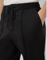 Black knit trousers - Man - SS2026 | Roberto Verino