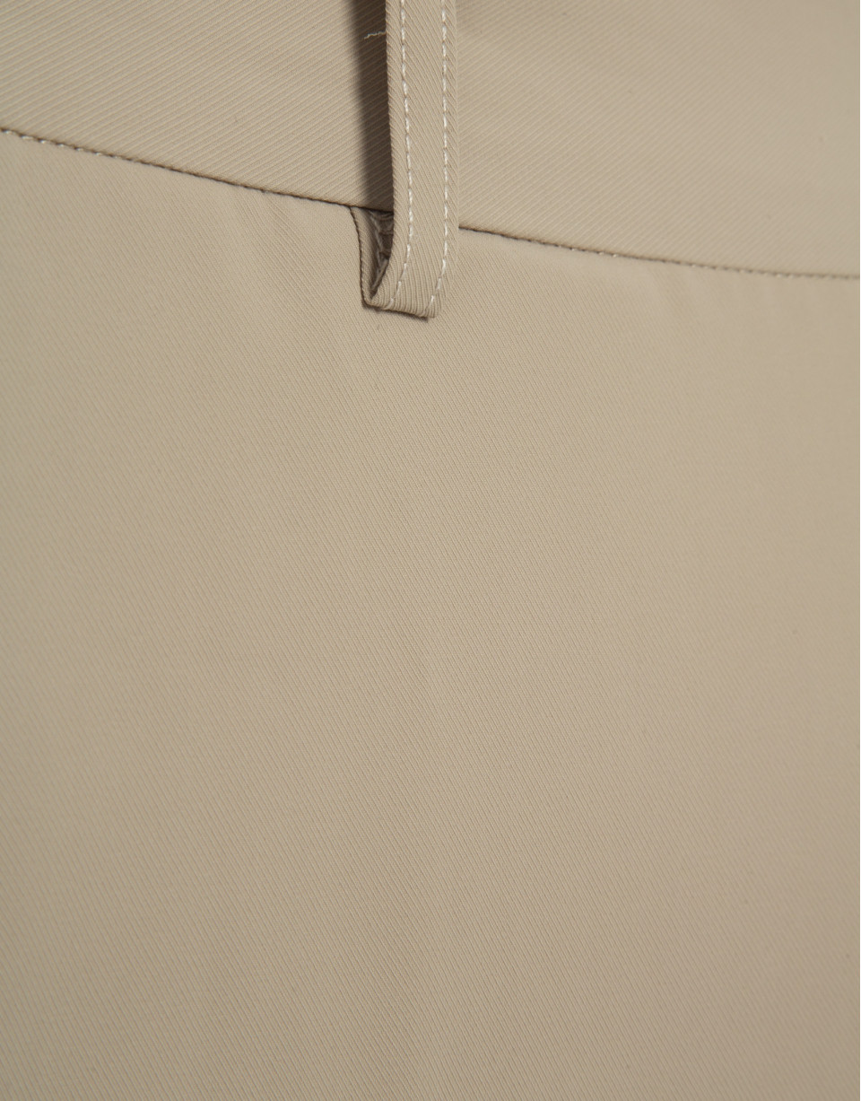 Pantalón separate liso técnico beige - Hombre | Roberto Verino