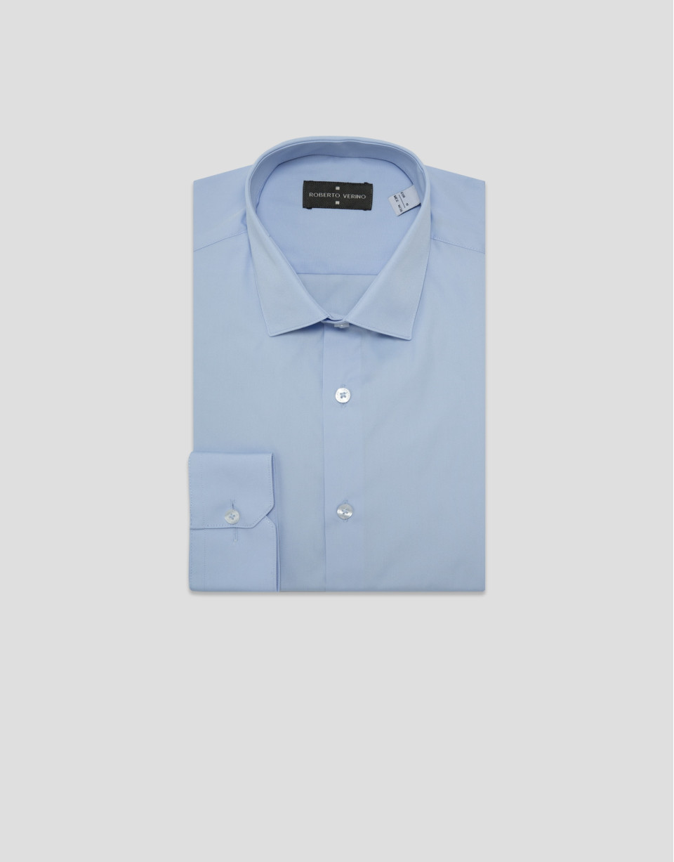 Light blue dress shirt - Man - SS2025 | Roberto Verino