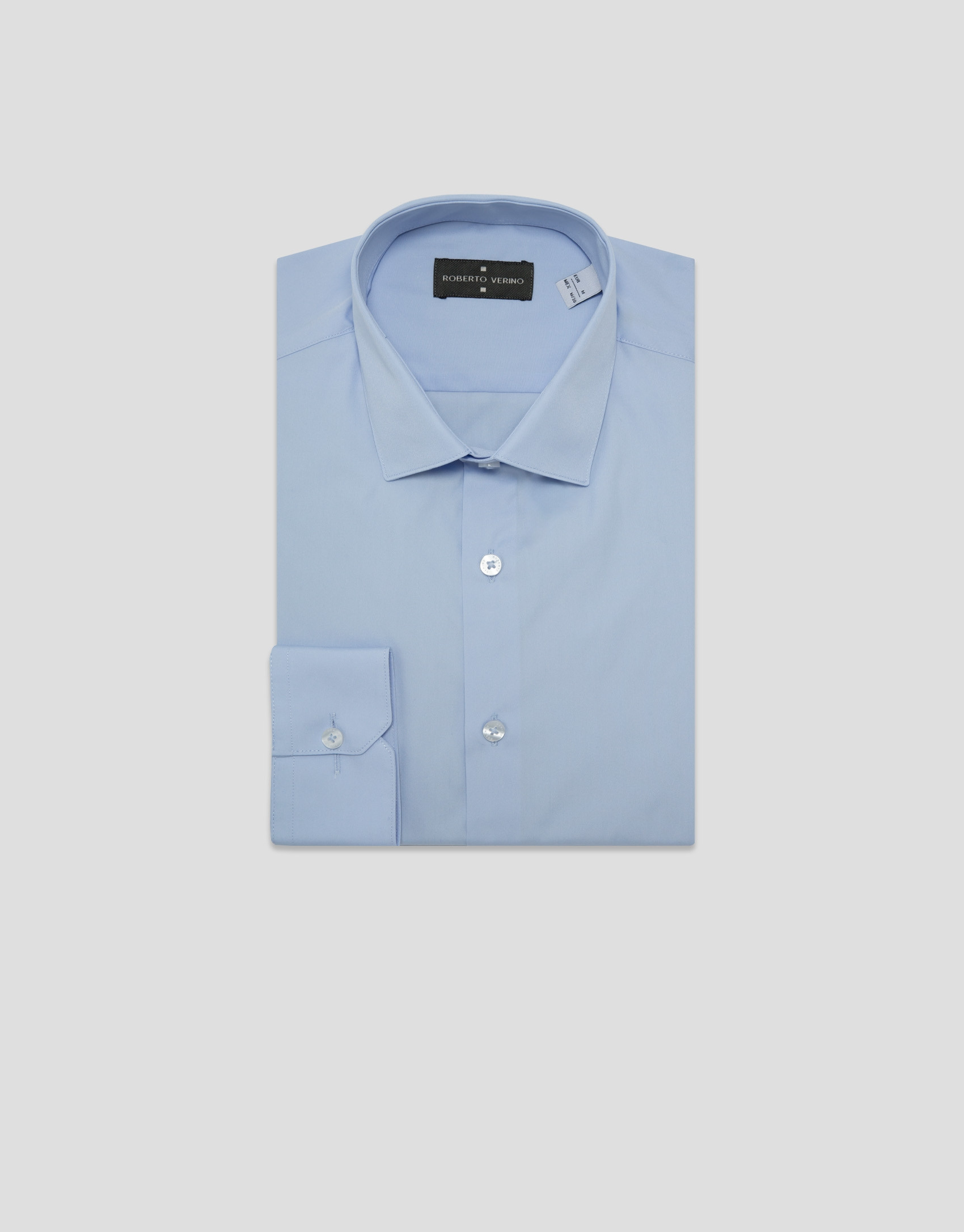 Light blue dress shirt - Man - SS2025 | Roberto Verino