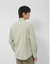 Regular fit khaki light oxford shirt - Man | Roberto Verino