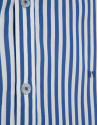 Regular fit white and blue striped shirt - Man | Roberto Verino