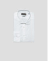 Camisa sport slim fit microestructura blanca | Roberto Verino