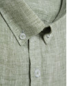 Camisa sport regular lino caqui - Hombre | Roberto Verino