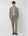 Khaki technical fabric blazer - Man - SS2026 | Roberto Verino