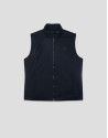 Navy blue padded gilet - Man - SS2026 | Roberto Verino