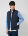 Navy blue padded gilet - Man - SS2026 | Roberto Verino