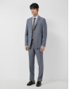 Separate comfort faux smooth navy blue jacket | Roberto Verino