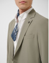 Khaki technical fabric blazer - Man - SS2026 | Roberto Verino