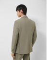 Khaki technical fabric blazer - Man - SS2026 | Roberto Verino