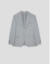 Grey checked jacket - Man - SS2026 | Roberto Verino