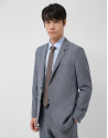 Separate comfort faux smooth navy blue jacket | Roberto Verino