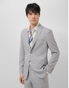 Grey checked jacket - Man - SS2026 | Roberto Verino