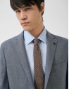 Separate comfort faux smooth navy blue jacket | Roberto Verino