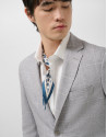 Grey checked jacket - Man - SS2026 | Roberto Verino
