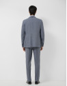 Separate comfort faux smooth navy blue jacket | Roberto Verino