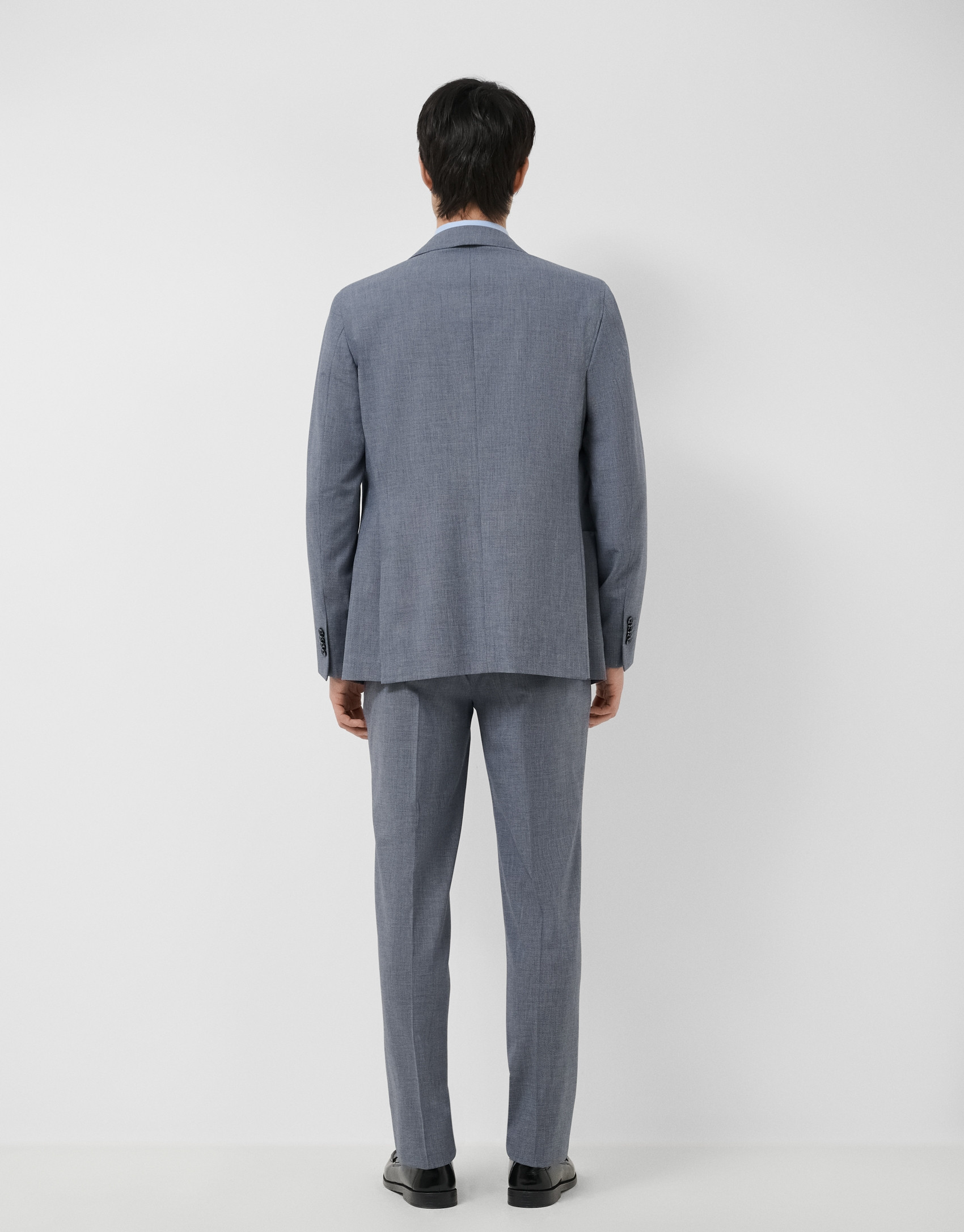 Separate comfort faux smooth navy blue jacket | Roberto Verino