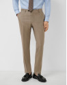 Traje half canvas slim fit falso liso visón ... | Roberto Verino
